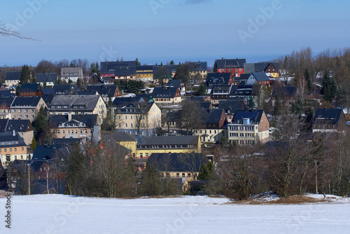 Altenberg im Osterzgebirge im Winter 