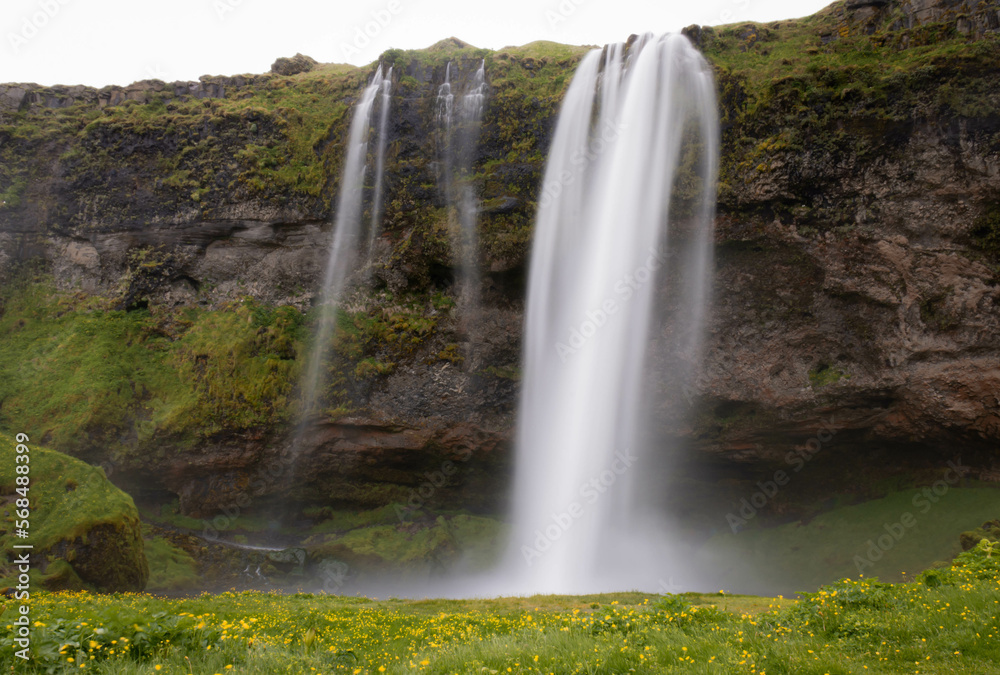 Obraz premium Seljalandsfoss waterfall, iceland