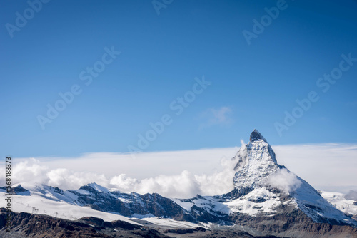snow covered Matterhorn