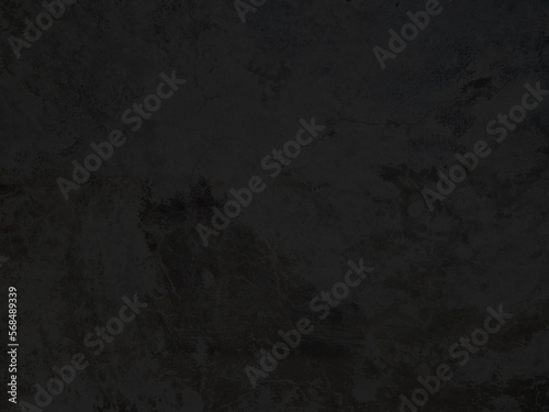 dark black concrete wall - exposed concrete used as background with blank space for design. raw rustic cement background. cracked and weathered surrounding wall.