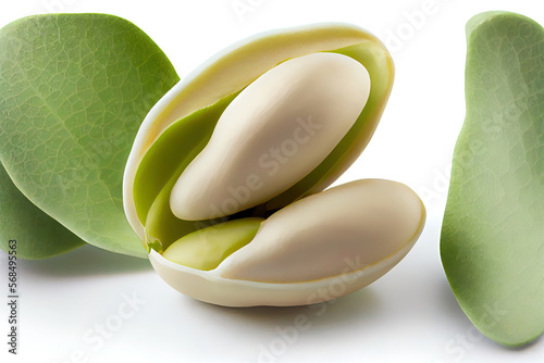Wallpaper Mural Original One natural Lima Beans. Generative Ai Torontodigital.ca