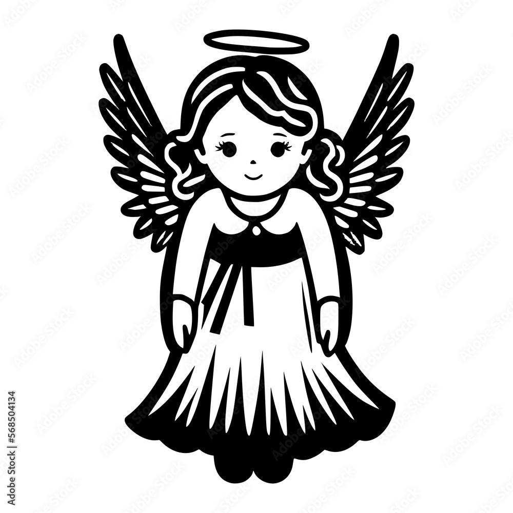 Fototapeta premium Heavenly Guardian Angel