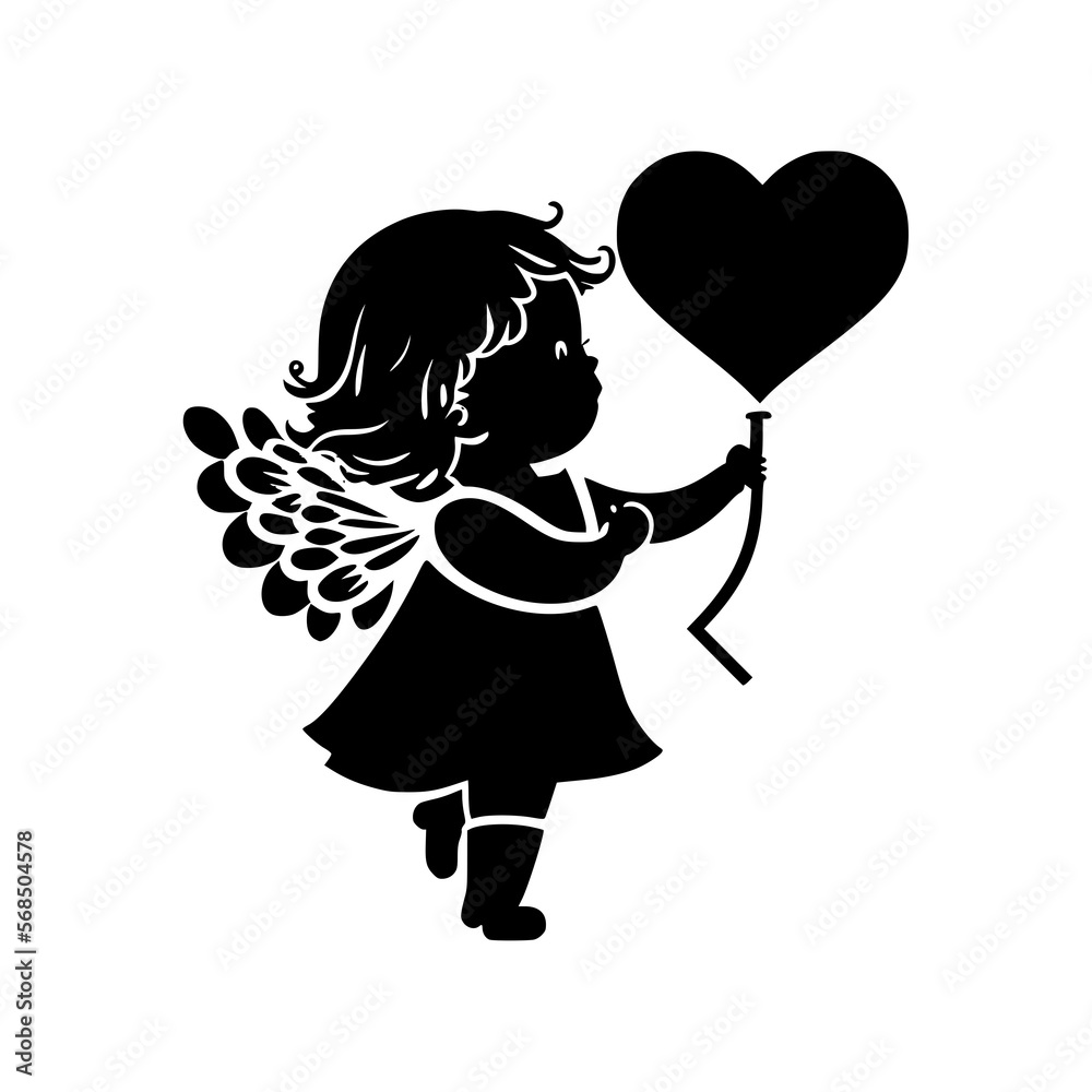 Heart Balloon Girl Heart Balloon Girl
