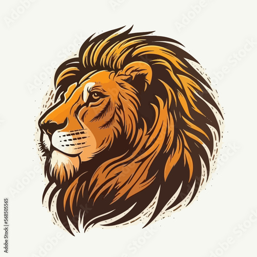 Lion Head Lion Logo Symbol - Gaming Logo Elegant Element for Brand - Abstract Symbols  © Gejiart