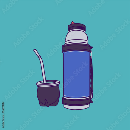 Mate y termo