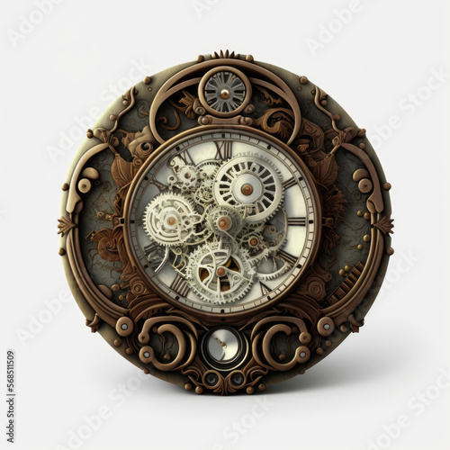 Vintage Timekeeping: A Steampunk Style Clock