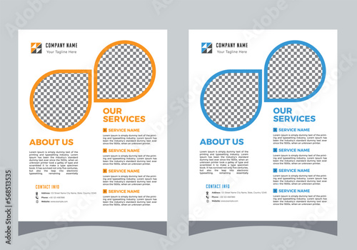 New Flyer Design  Template A4
