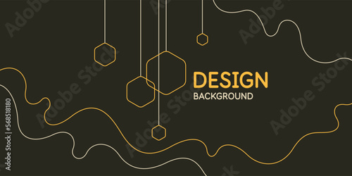 Trendy abstract background. Composition of geometric forms. Modern vector illustration