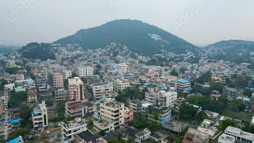 Vijayawada is a second largest city in the state of Andhra Pradesh in India. photo