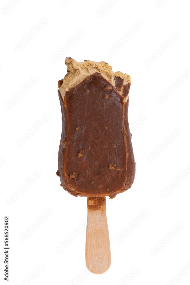 ice cream on a stick isolated ice cream on a stick isolated