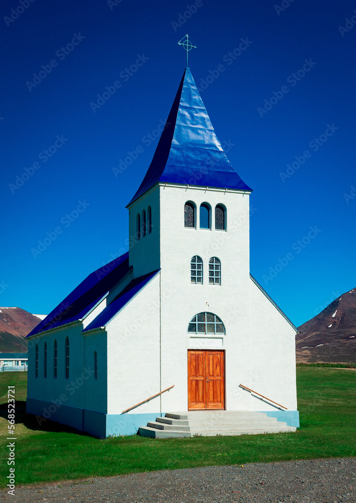 Hofsóskirkja, Church, Hofsós, Northwestern Region, Iceland 2