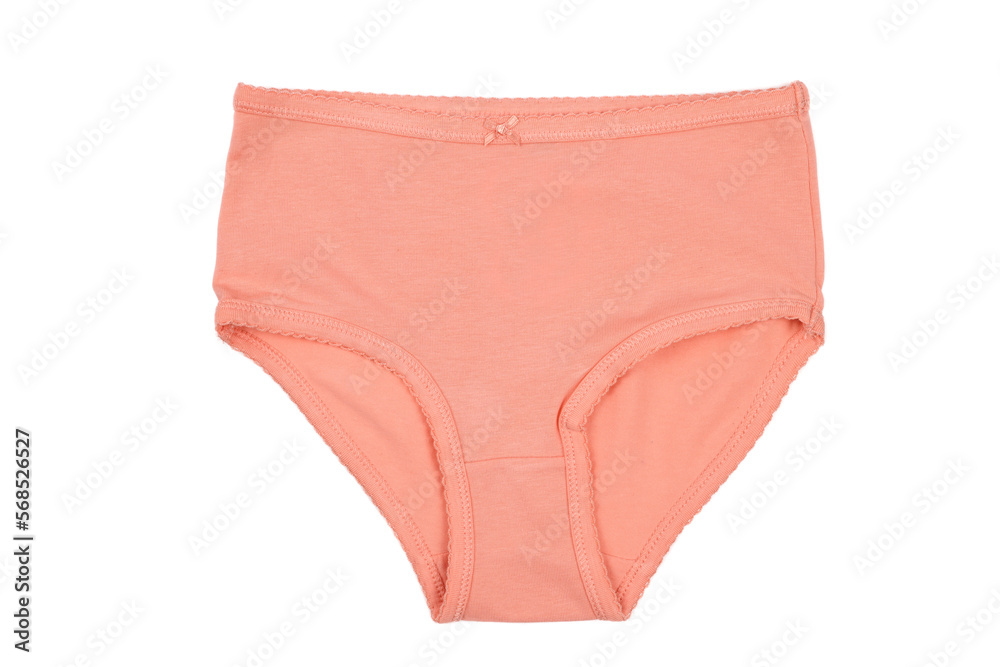 Striped colored baby briefs isolated on white Striped colored baby briefs isolated on white