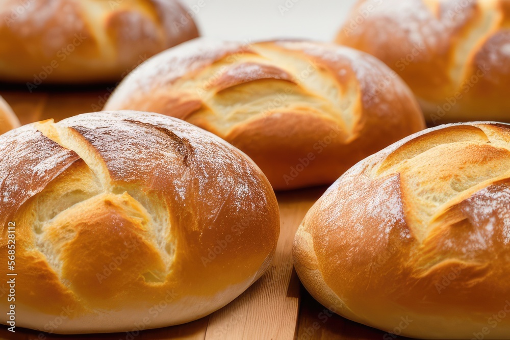 High-Resolution Image of Fresh Bakery Bread Showcasing its Aromatic and Appetizing Qualities, Perfect for Adding a Delicious Element to any Design Project High-Resolution Image of Fresh Bakery Bread Showcasing its Aromatic and Appetizing Qualities, Perfect for Adding a Delicious Element to any Design Project