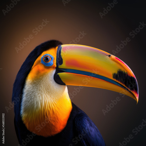 Toucan Portrait © simon