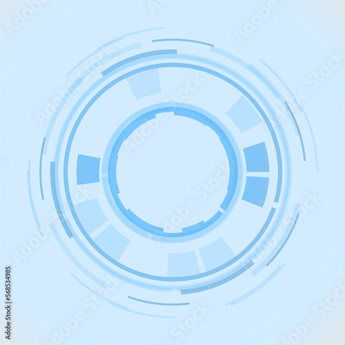 Abstract Technology Background. Vector illustration