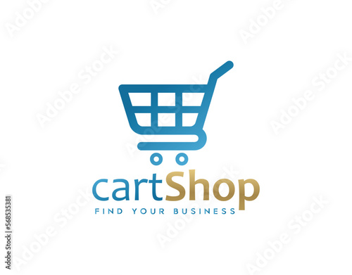  Trolley for Shop Logo or icon sign symbol vector