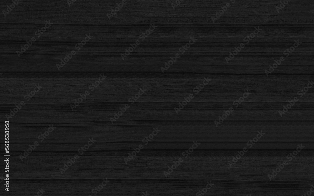 Naklejka premium Black wood texture horizontal grain seamless