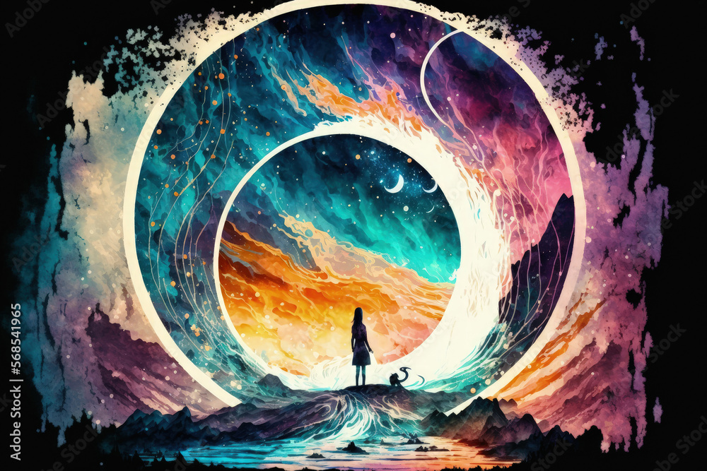 a connection between the universe's strength and the human and ...