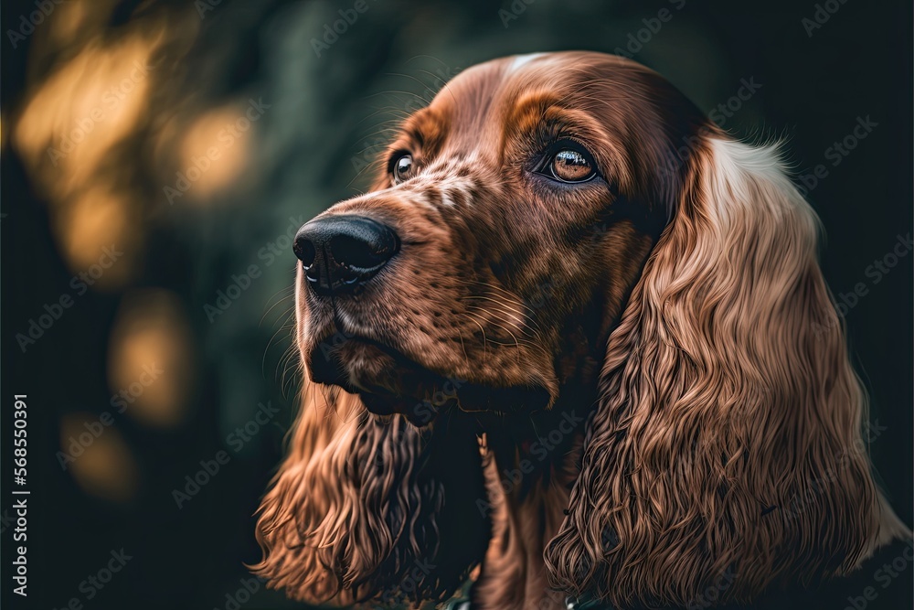 Obraz premium English Cocker Spaniel dog