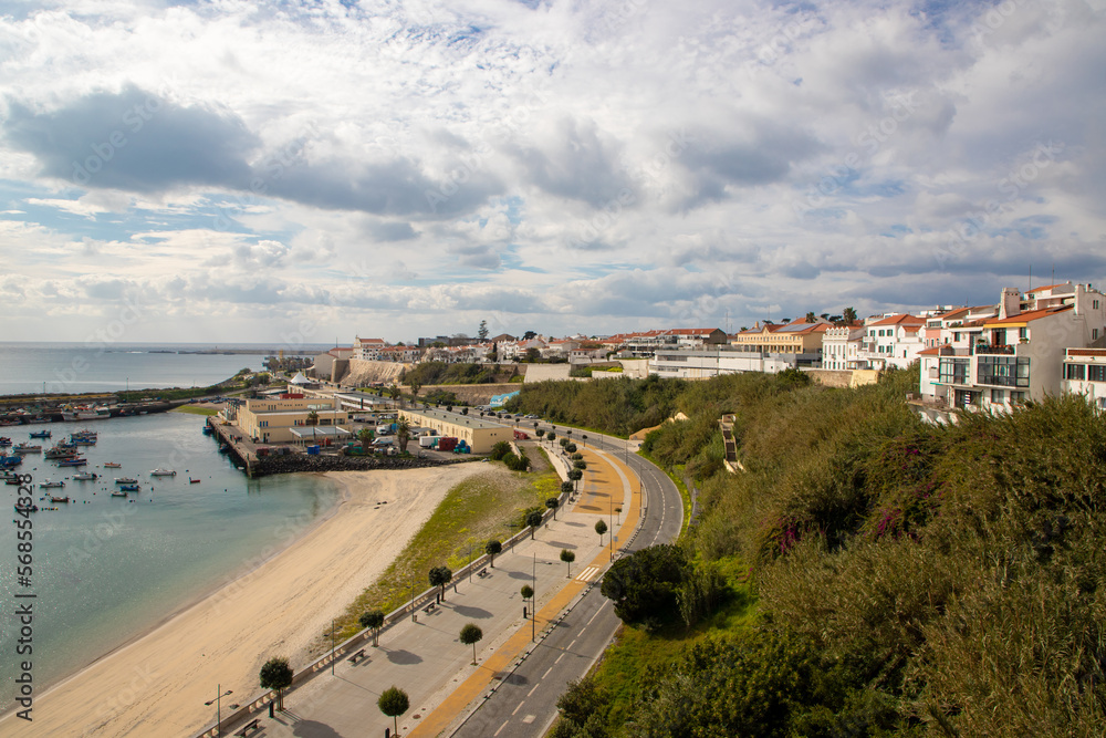 Landscape of the Sines city - Portugal