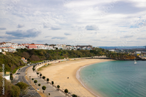 Landscape of the Sines city - Portugal