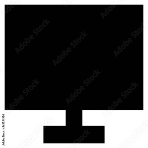 Wallpaper Mural computer monitor vector, icon, symbol, logo, clipart, isolated. vector illustration. vector illustration isolated on white background. Torontodigital.ca