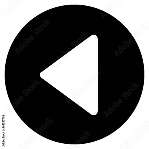 rewind vector, icon, symbol, logo, clipart, isolated. vector illustration. vector illustration isolated on white background.