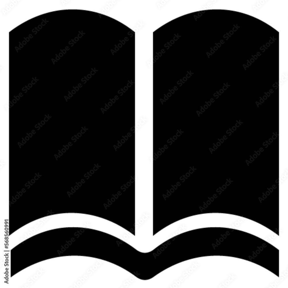 Fototapeta premium book vector, icon, symbol, logo, clipart, isolated. vector illustration. vector illustration isolated on white background.