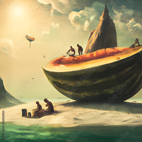 The melon island 