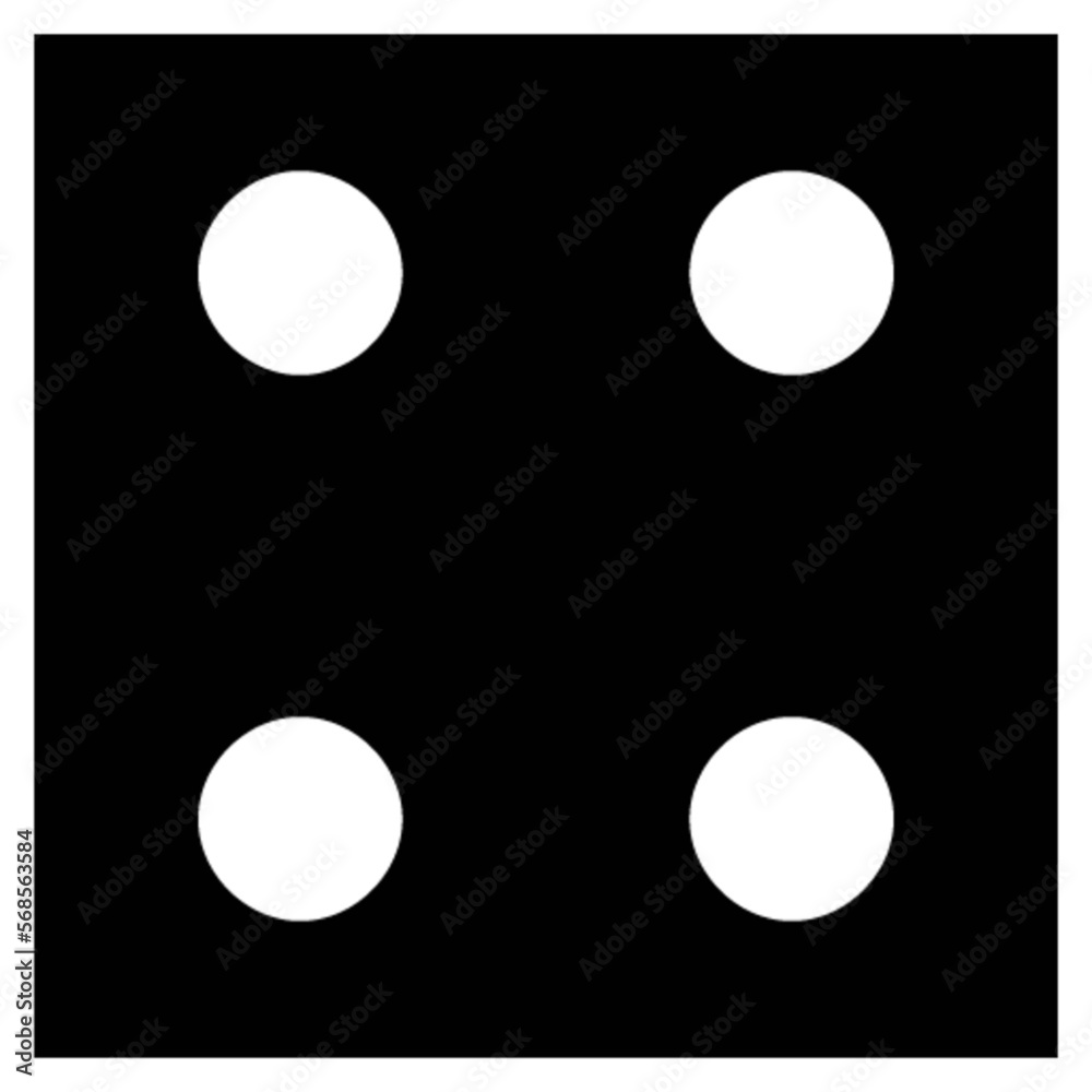 dice four vector, icon, symbol, logo, clipart, isolated. vector illustration. vector illustration isolated on white background. dice four vector, icon, symbol, logo, clipart, isolated. vector illustration. vector illustration isolated on white background.