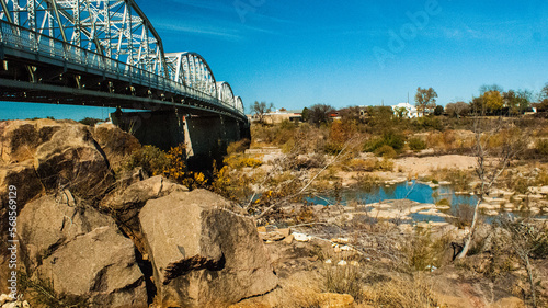 bridge over the river