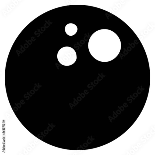 bowling ball vector, icon, symbol, logo, clipart, isolated. vector illustration. vector illustration isolated on white background.