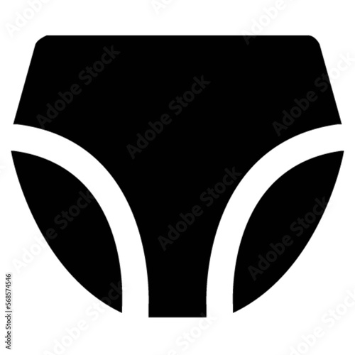 underwear vector, icon, symbol, logo, clipart, isolated. vector illustration. vector illustration isolated on white background.