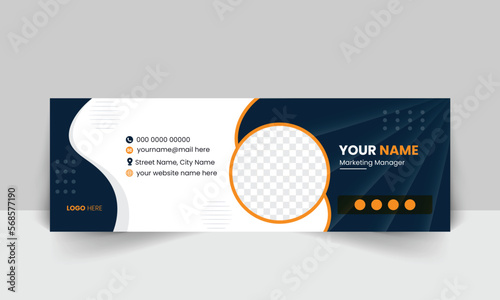 Email Signature Design Template.