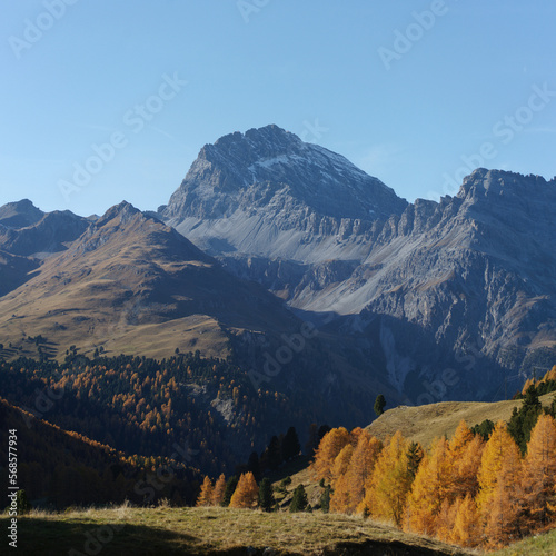 Piz Ela im Spätherbst