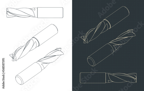 Mill cutter blueprints