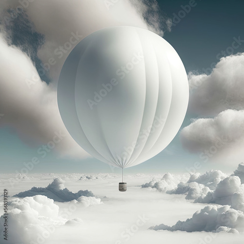 White Weather Balloon