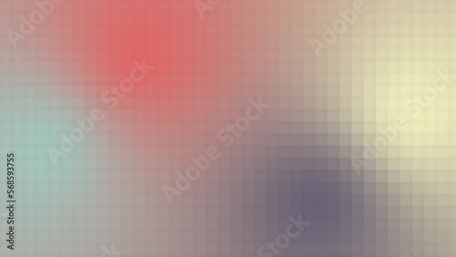 Flattered flamingo, sarawak white pepper, pitter patter and gobelin mauve pixelated gradient motion background loop. Moving pixel color blurred animation. Soft color transitions.