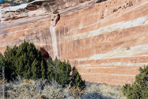 Red Sandstone Cliffs in Devil's Canyon, part of the McInnis Canyons CSA in western Colorado photo