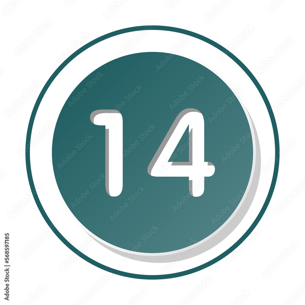 Bullet with number 14 Bullet with number 14