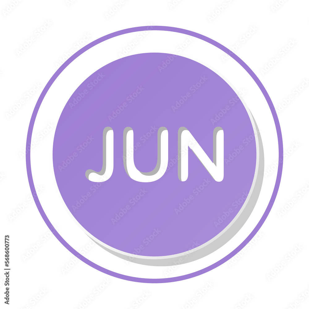 Bullet with June month.