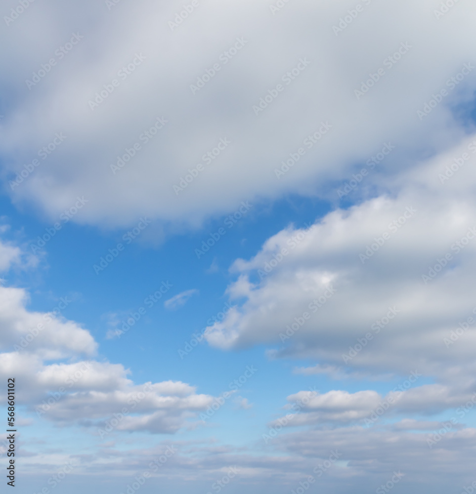 Obraz premium sky replacement clouds and blue sky background vertical