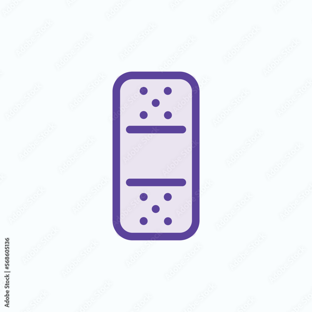 Medical bandage outline medical icon on a white background EPS Vector Medical bandage outline medical icon on a white background EPS Vector