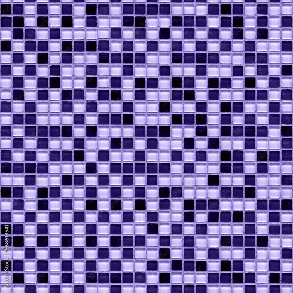 Fototapeta premium Seamless Mosaic Texture. Abstract Ceramic Material with or without a Pattern . Aesthetic, Elegant Background for Design, Advertising, 3D, Art. Empty Space for Inscriptions. Coating for the Walls.