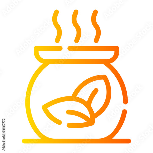 aromatherapy gradient icon