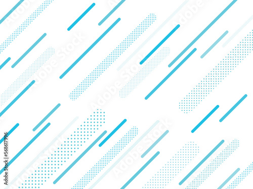 背景画像 透過 ポップ 斜線 ドットかわいい 水色 青色