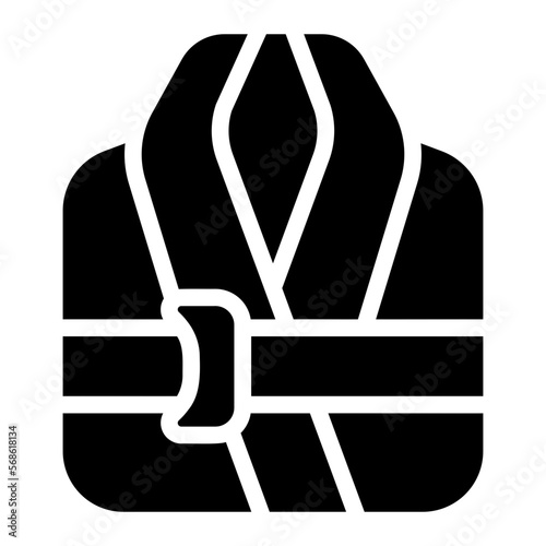 bath glyph icon