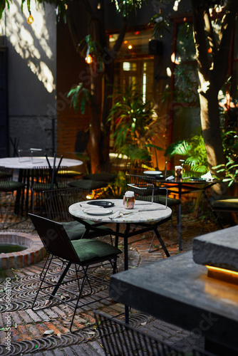 modern natural restaurant in mexico