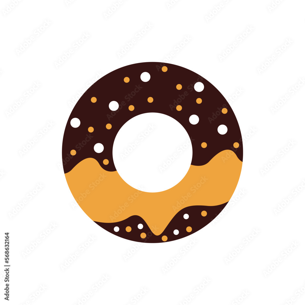 Fototapeta premium donut icon
