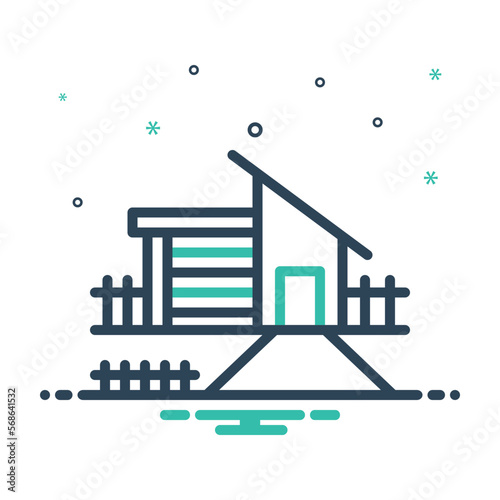 Mix icon for shed